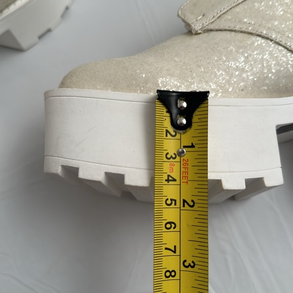 Cheap Monday Tractor iridescent glitter platform shoes - Picture 9 of 9